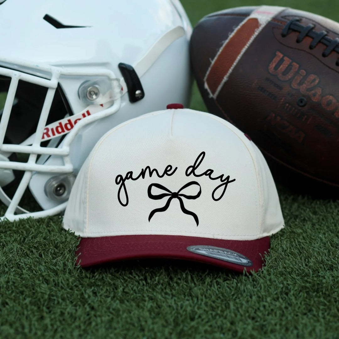 Cute Gameday Bow Hat