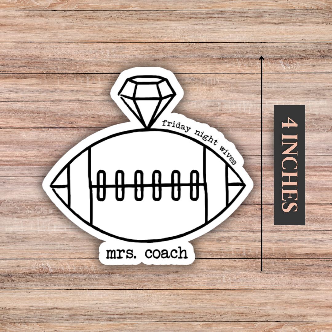 FNW Logo Sticker (4 inches) Choose Your Sport!