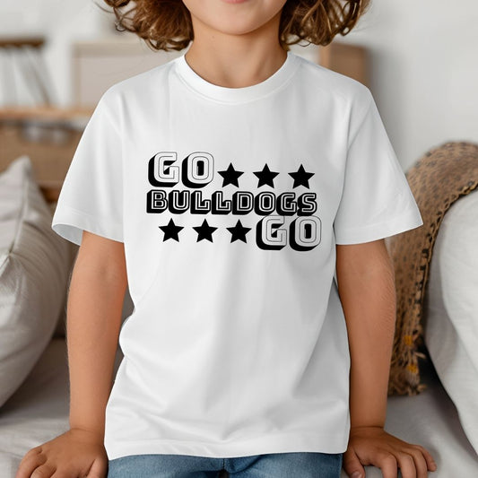 GO Mascot GO Custom School Tee