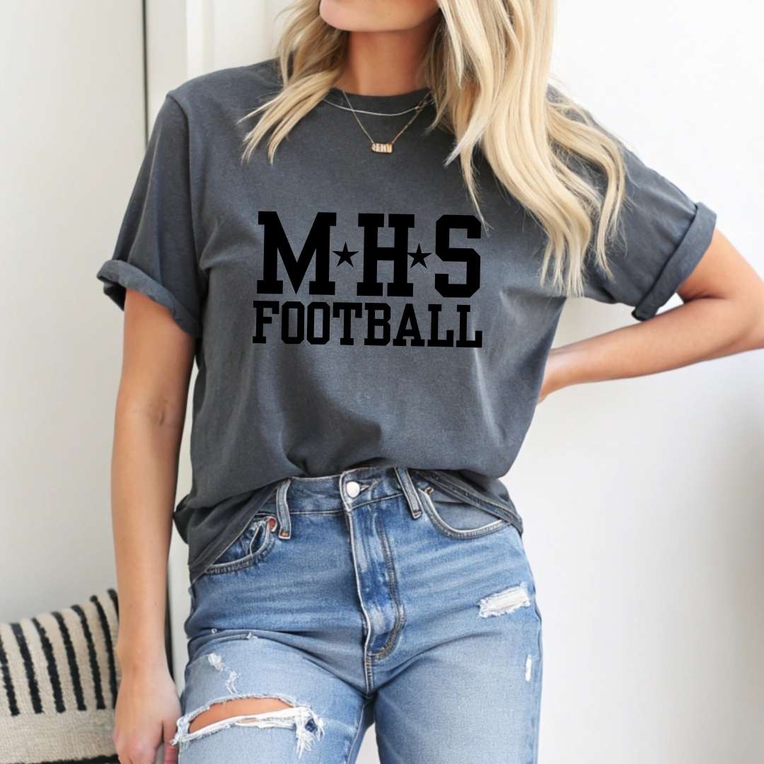 Varsity Star School Initial Tee