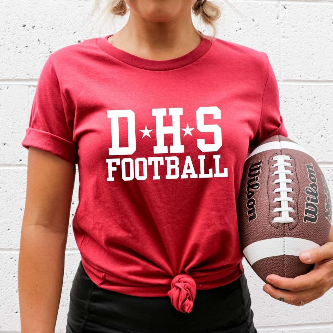 Varsity Star School Initial Tee