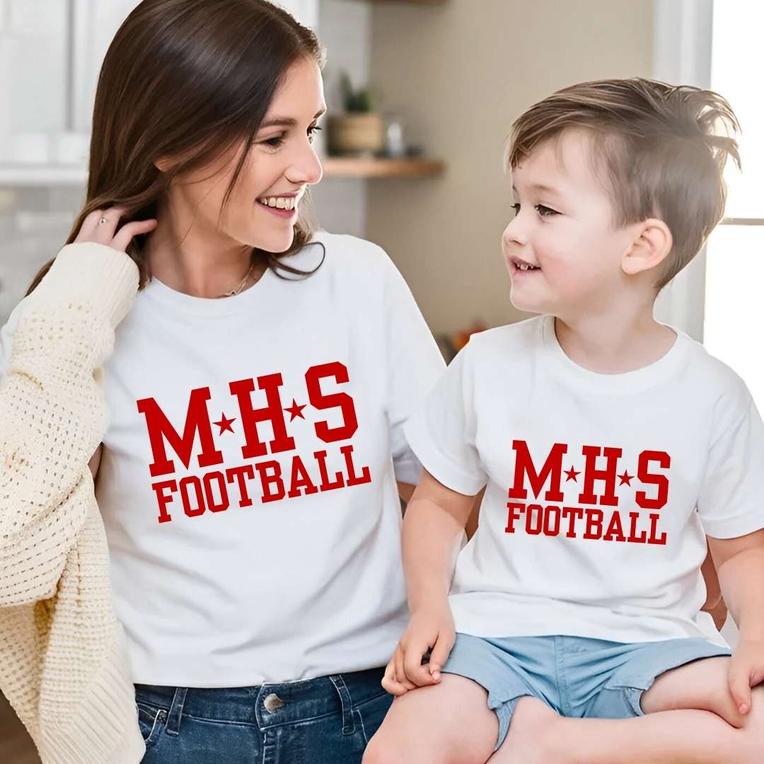 Varsity Star School Initial Tee