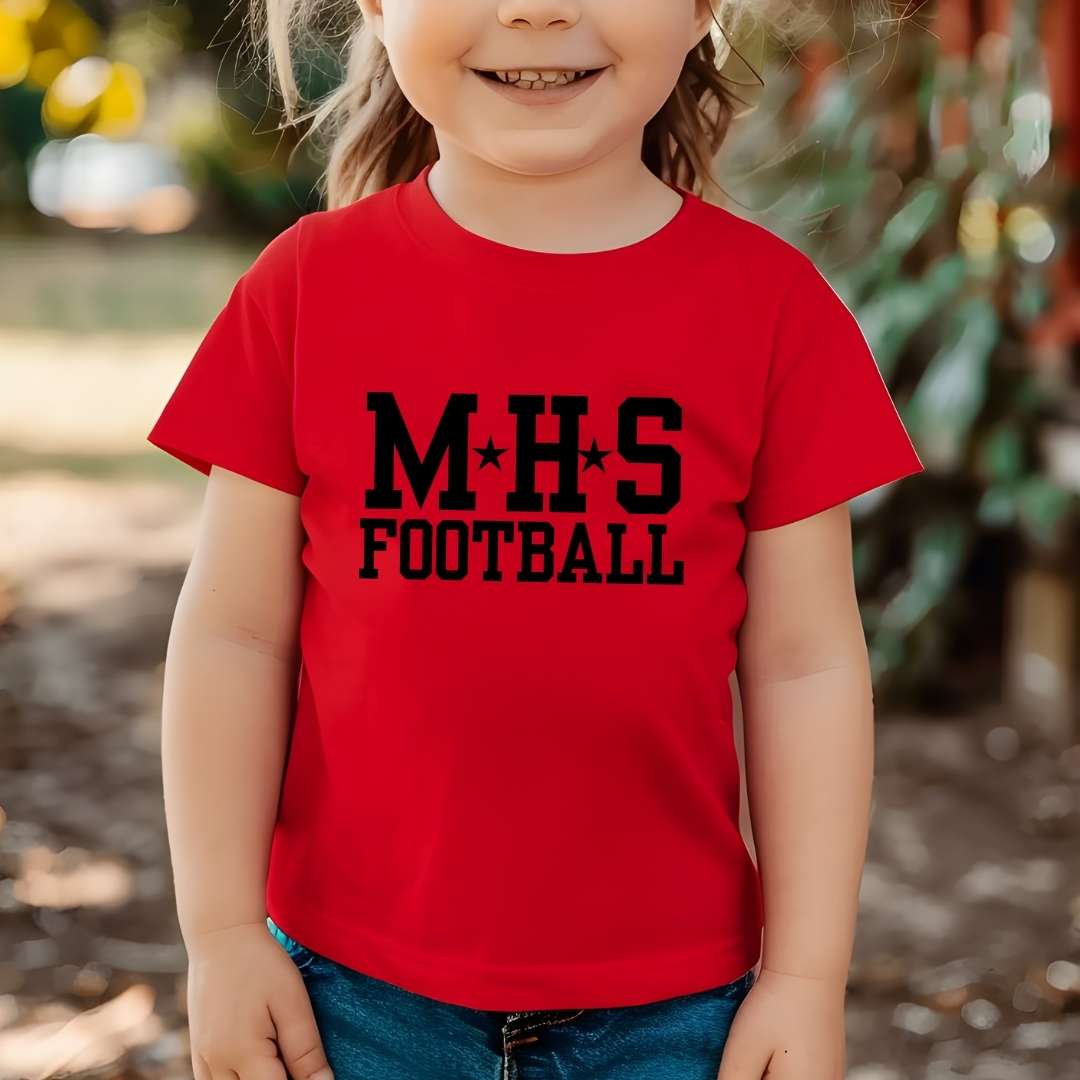 Varsity Star School Initial Tee