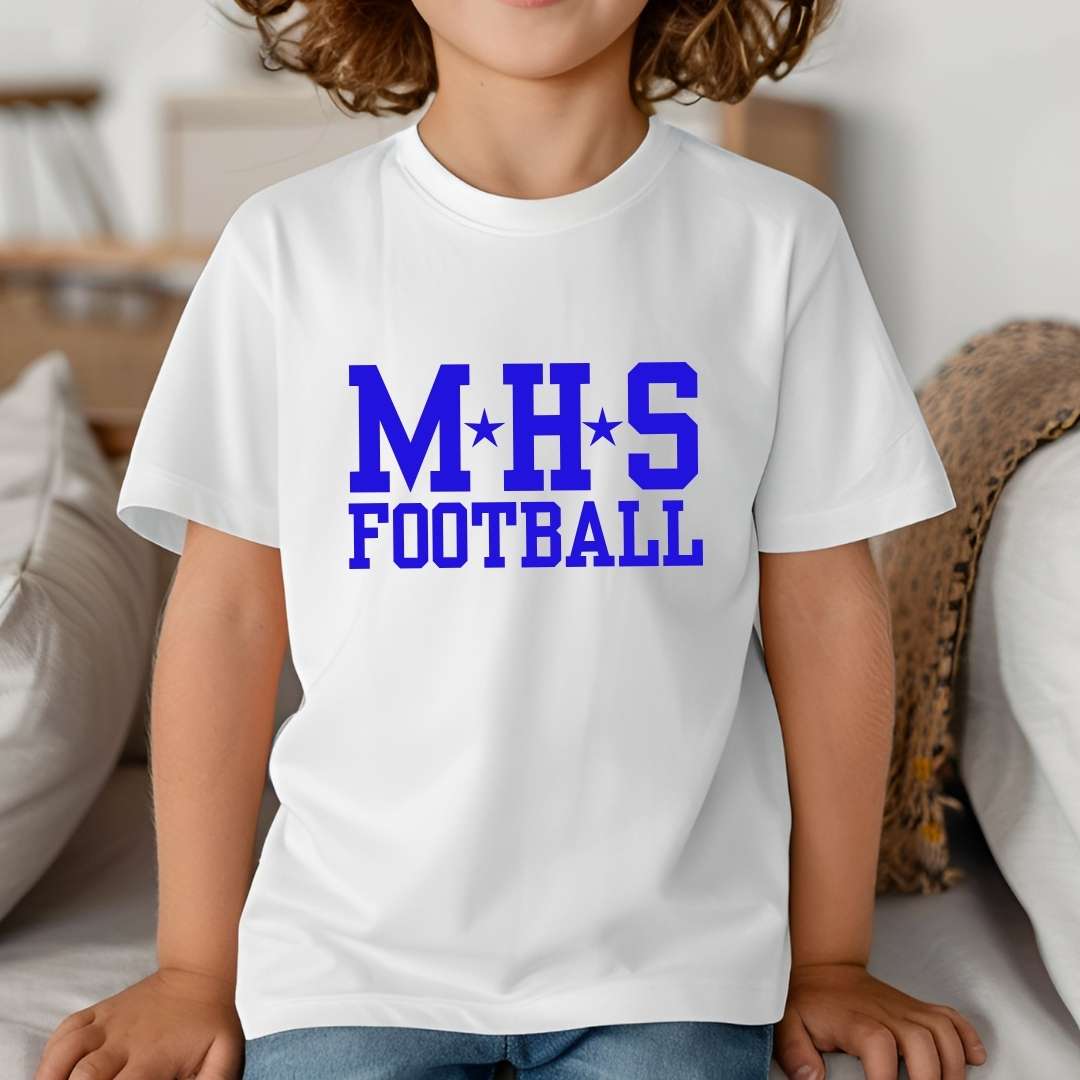 Varsity Star School Initial Tee