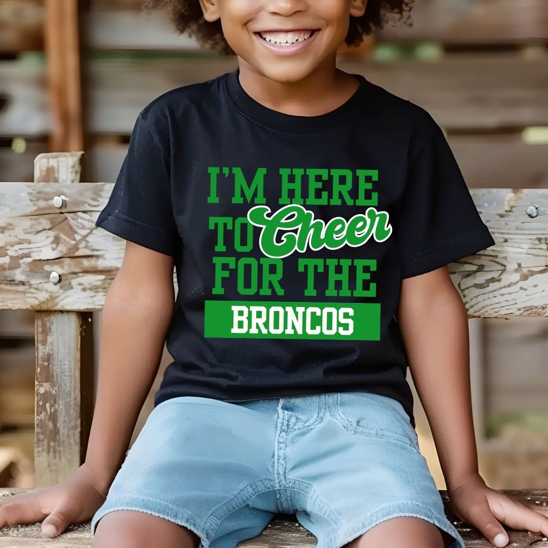 Custom Here to Cheer Tee