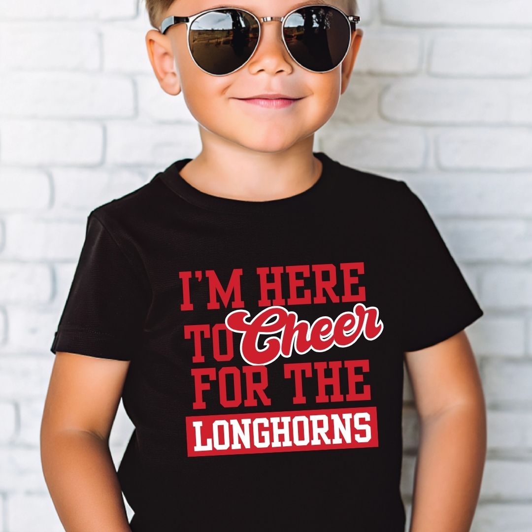 Custom Here to Cheer Tee