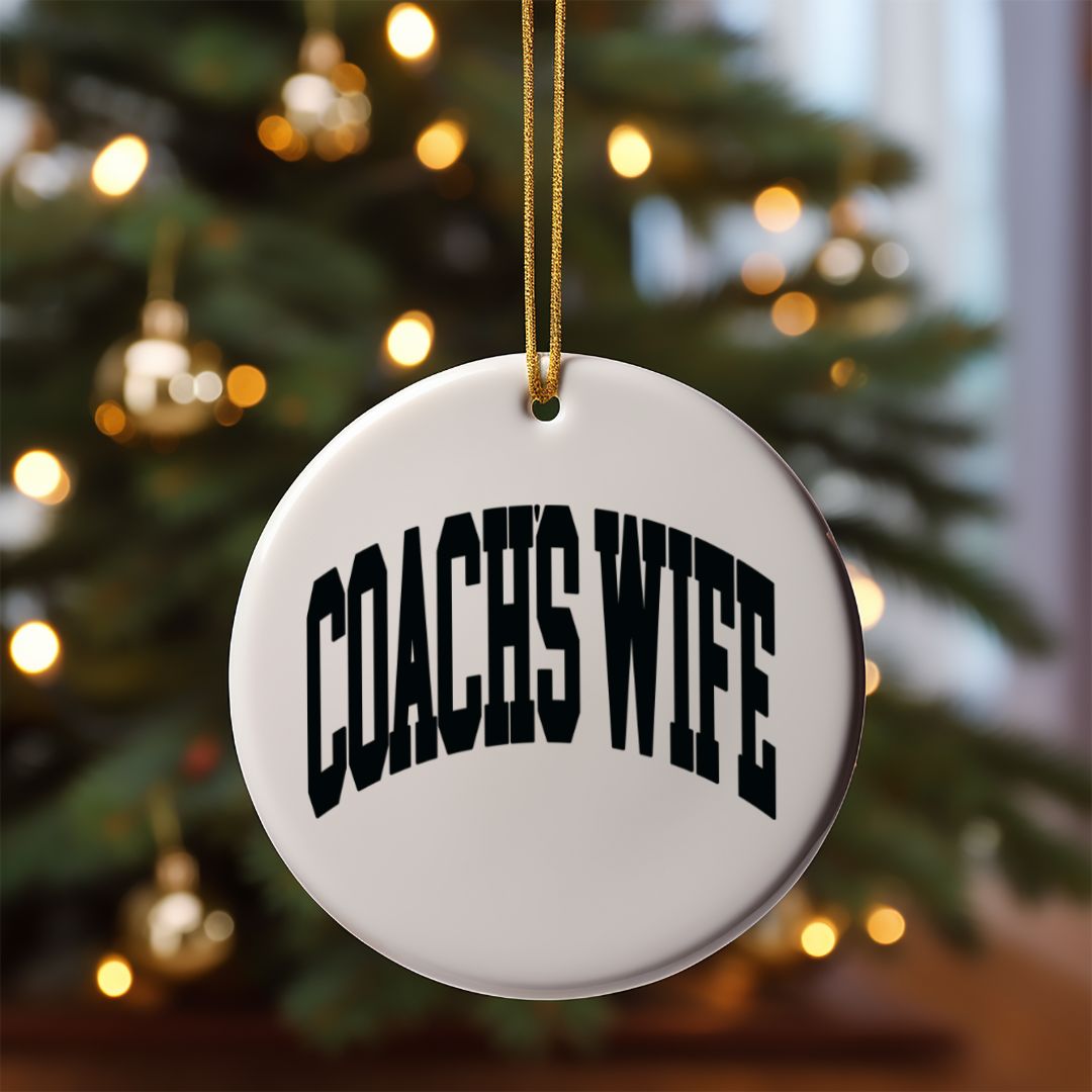 Coach's Wife Varsity Ornament