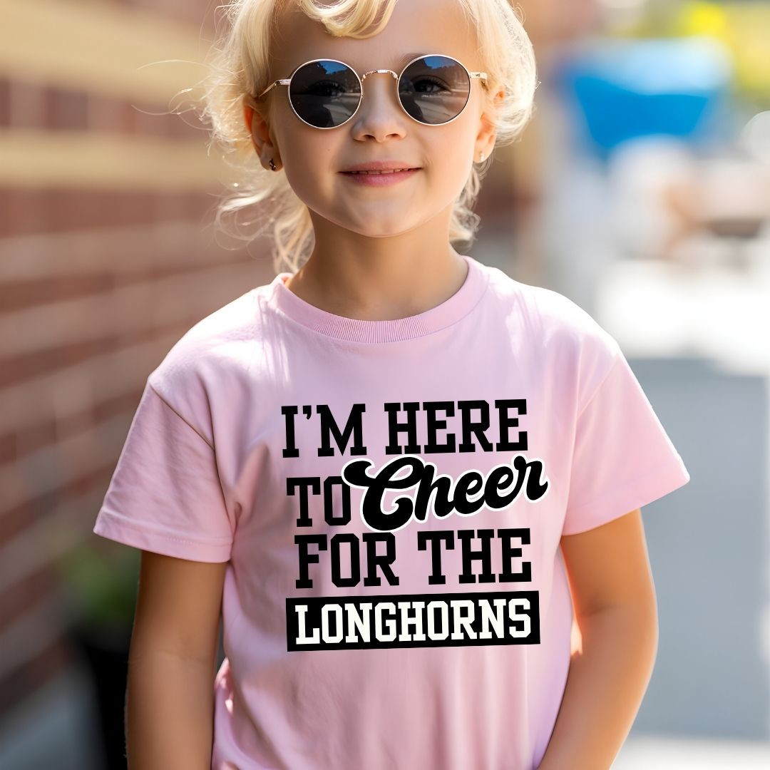 Custom Here to Cheer Tee