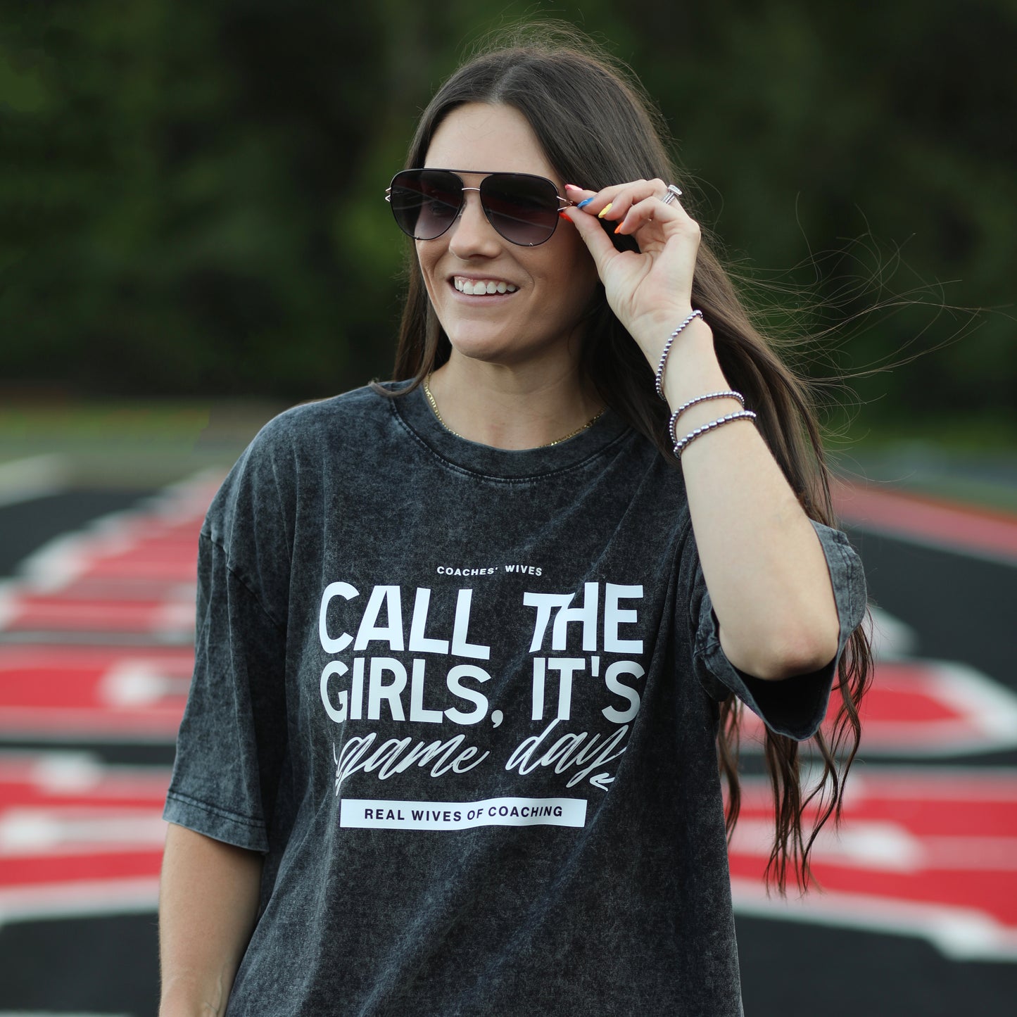 Call The Girls, It's Game Day Oversized Tee