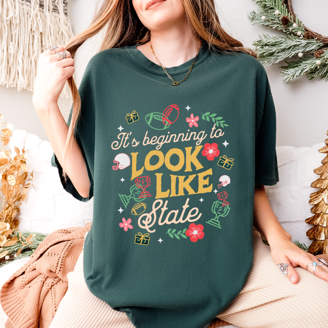 It's Beginning to look a Lot Like State Christmas Tee/Sweatshirt