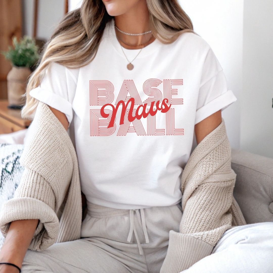 Custom Baseball Mascot T Shirt