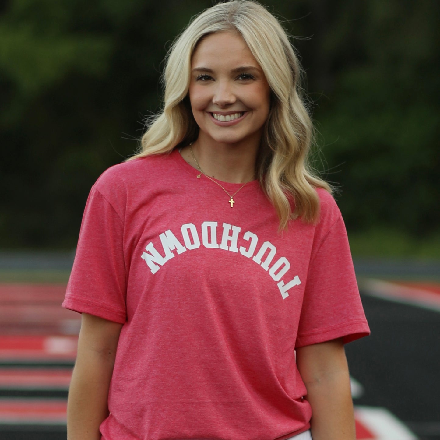 Upside Down Touchdown Tee