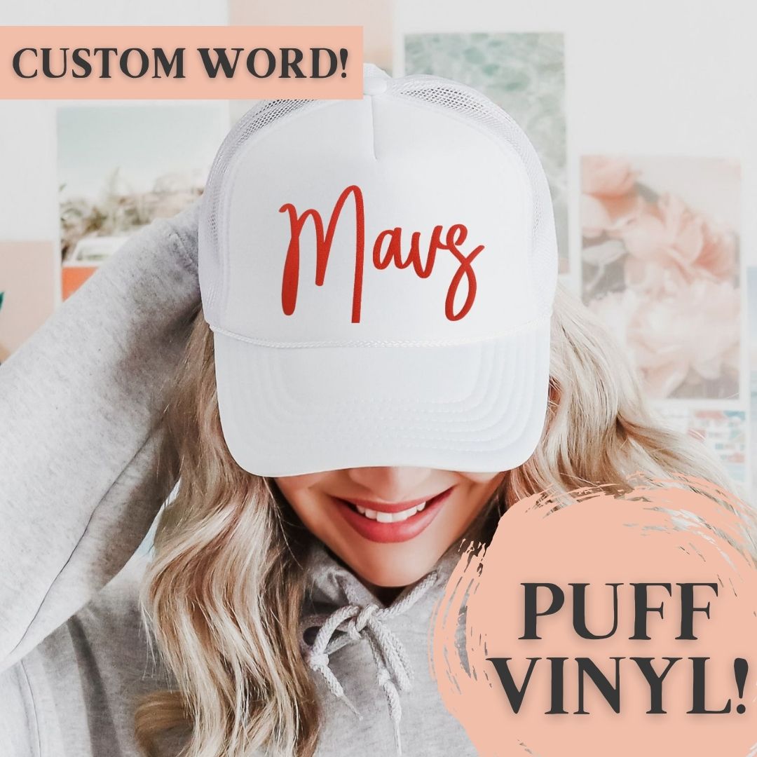 *BULK* Custom Puff Hats