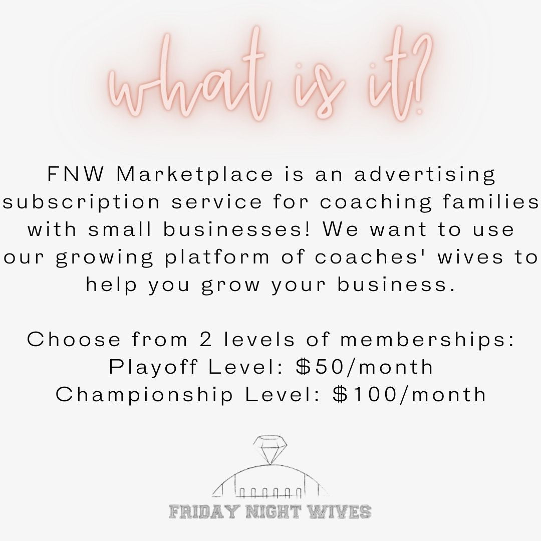 Monthly Marketplace Membership for Coaching Family Small Businesses