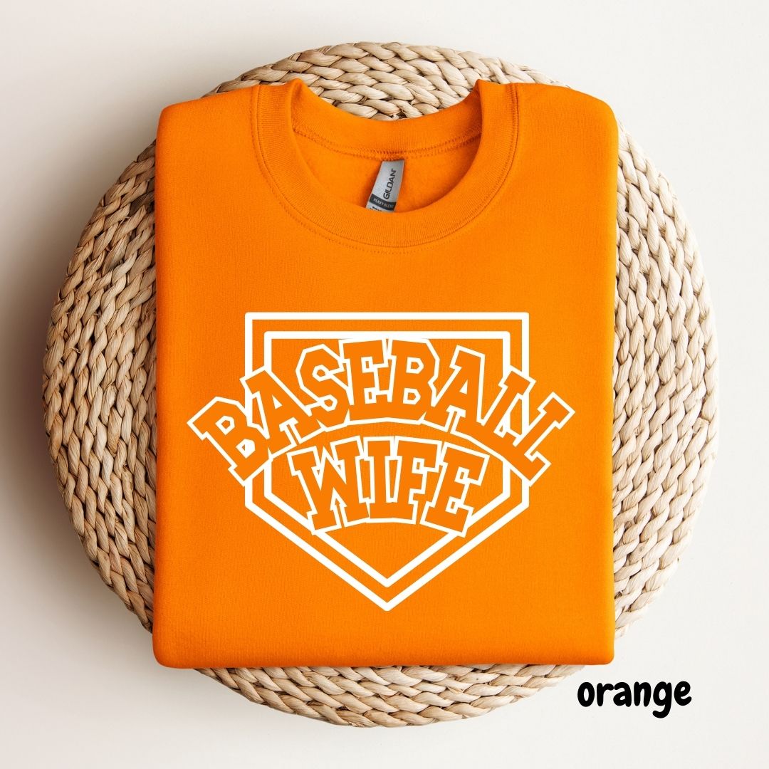 Baseball Wife Diamond Crewneck