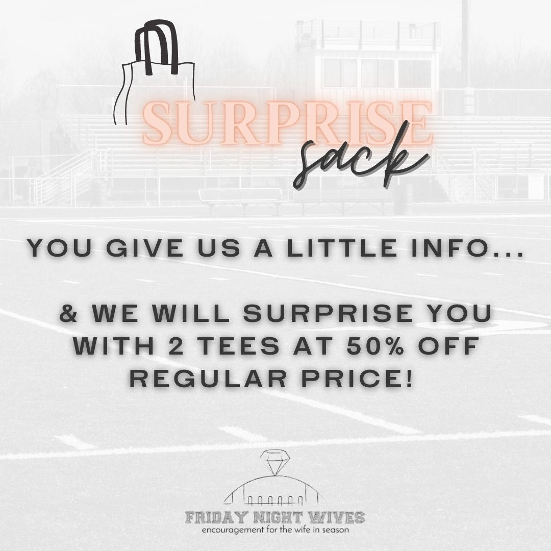 Surprise Sack! 2 Surprise Tees at 50% Off