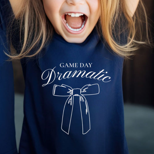 Game Day Dramatic Kids Tee