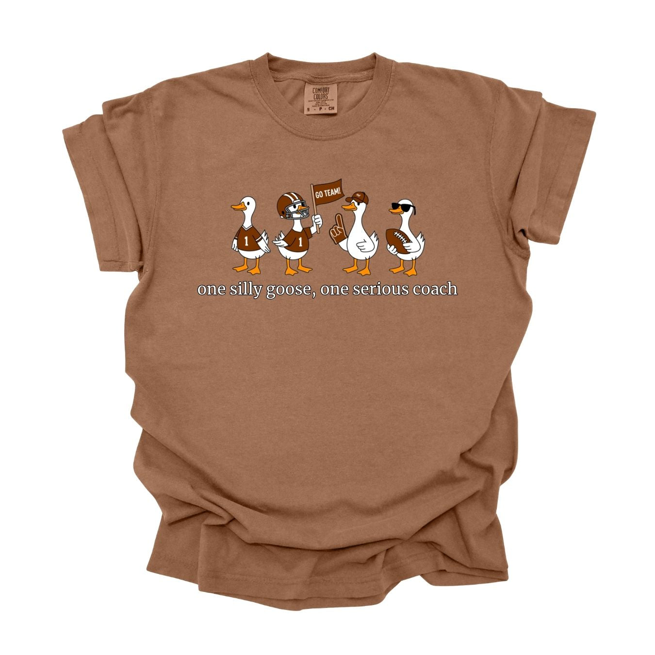 Silly Goose Football Tee (Choose your Phrase)