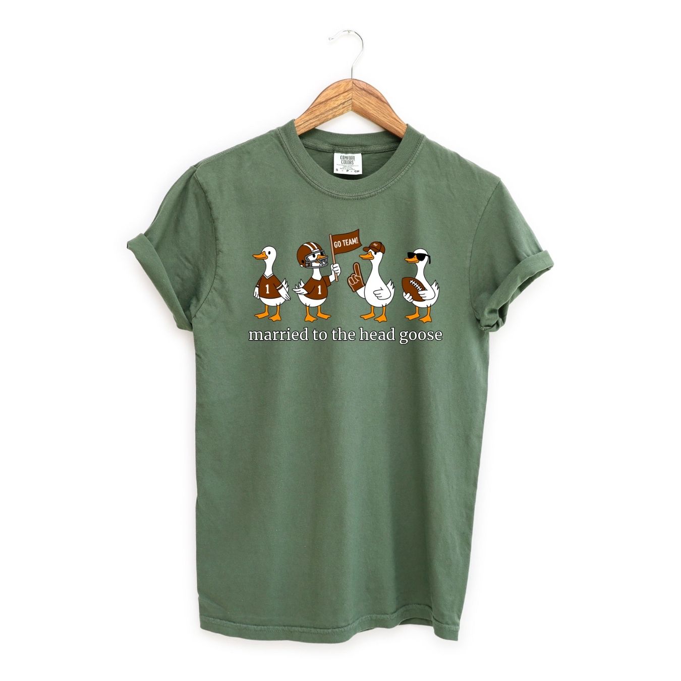 Silly Goose Football Tee (Choose your Phrase)