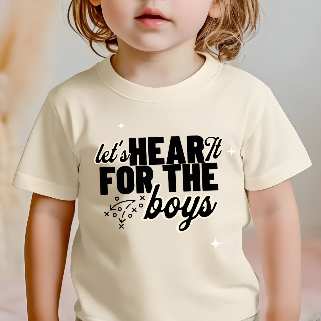 Let's Hear it for the Boys Kids Tee