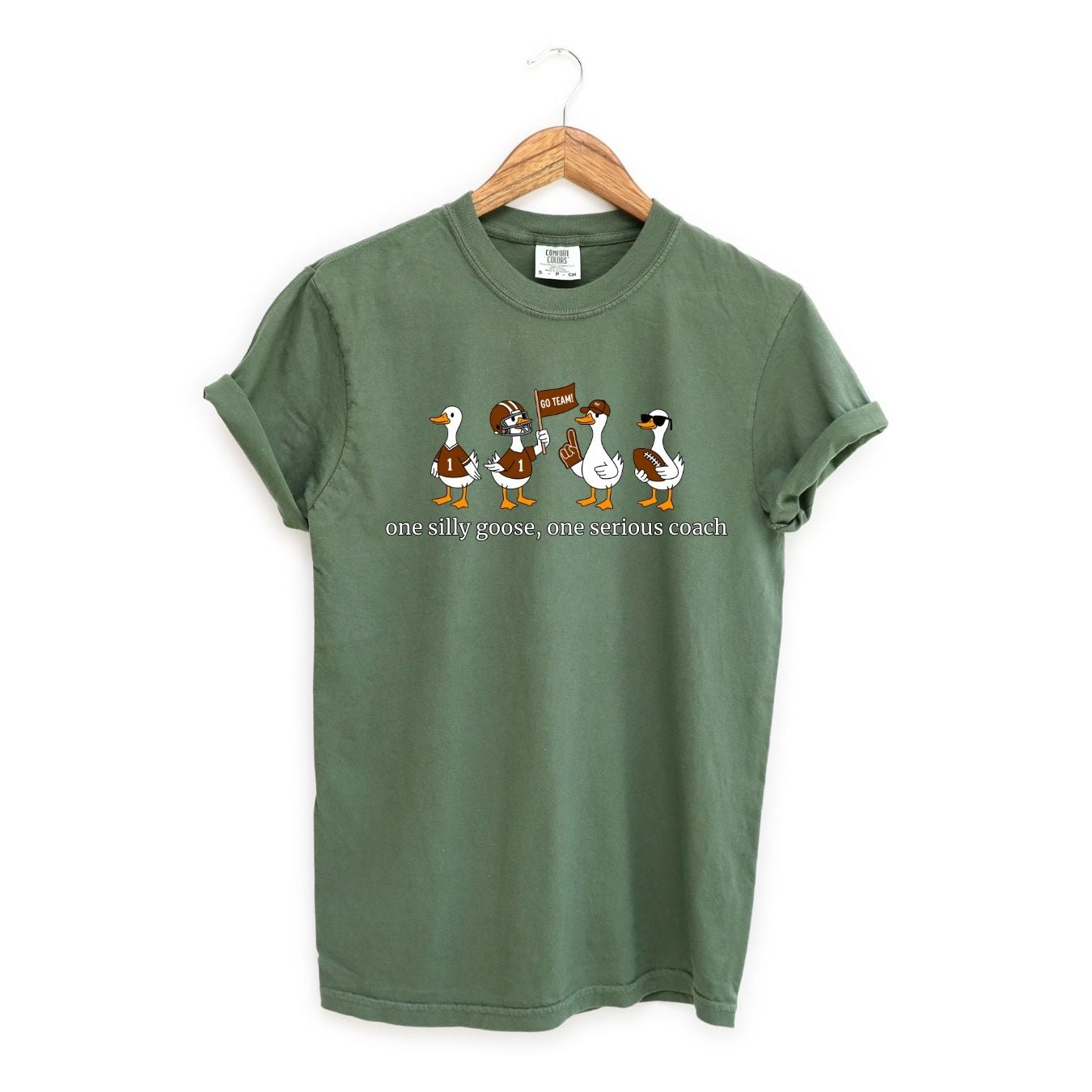 Silly Goose Football Tee (Choose your Phrase)