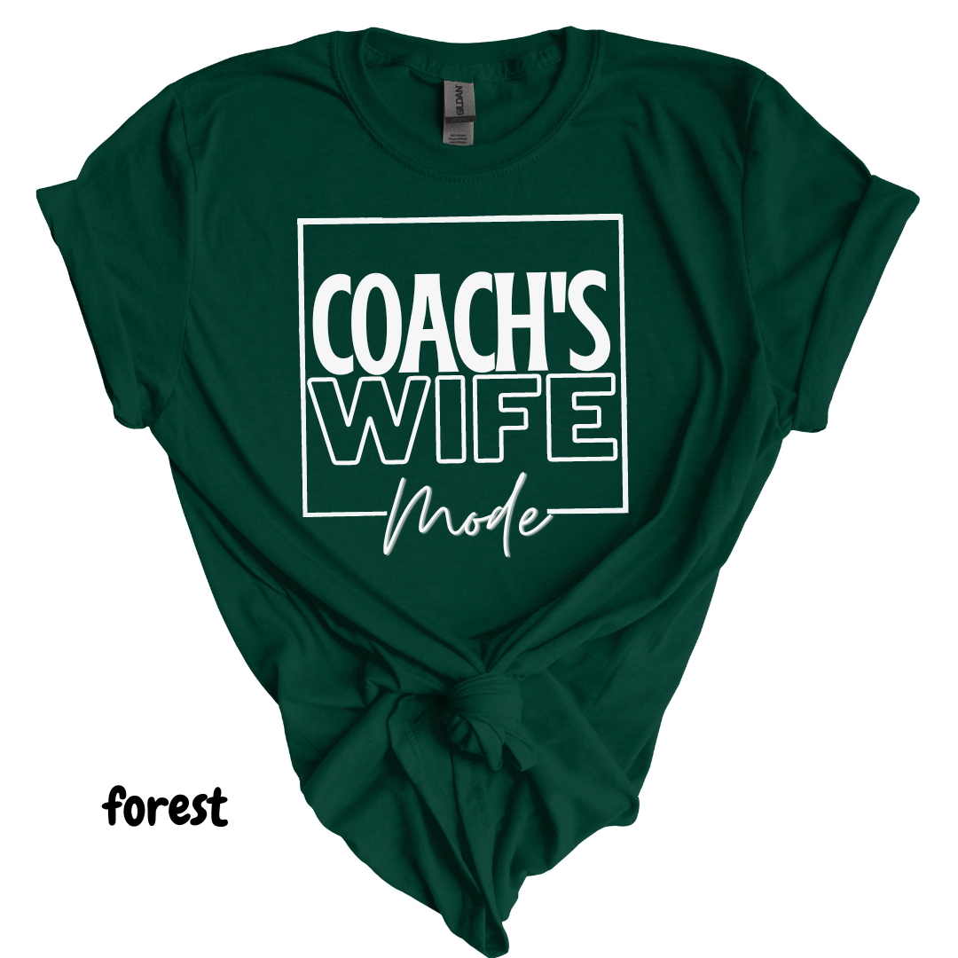 Coach's Wife Mode Tee