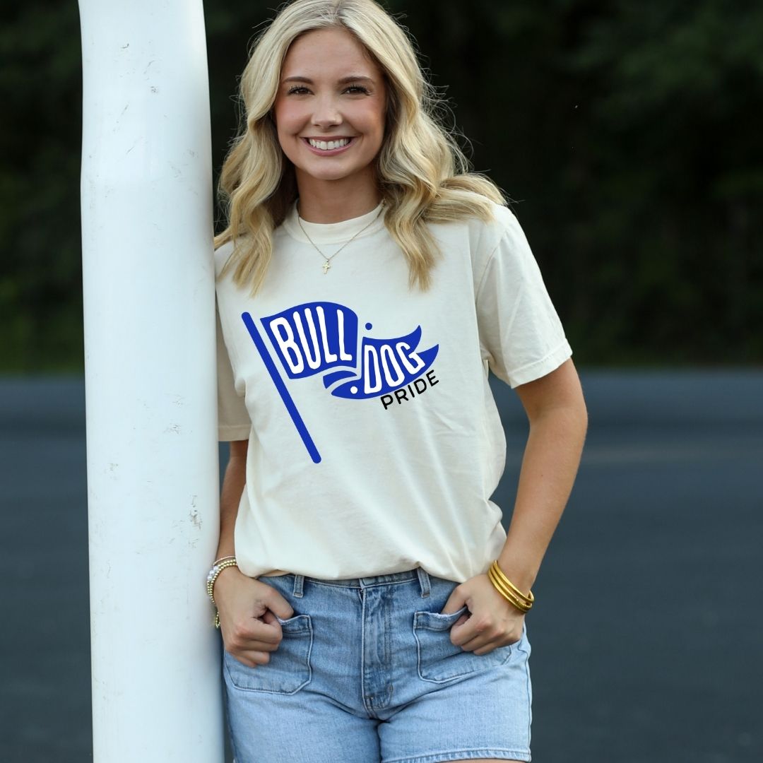 Custom Mascot Flag tee