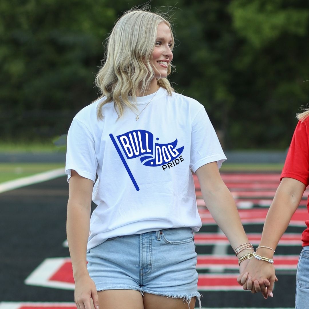 Custom Mascot Flag tee
