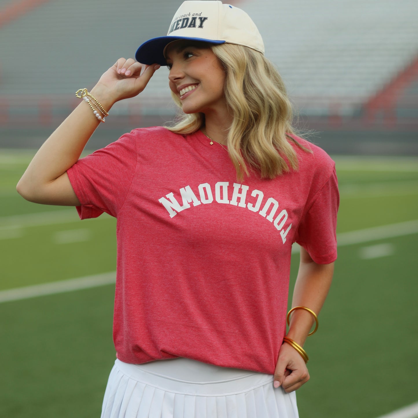 Upside Down Touchdown Tee