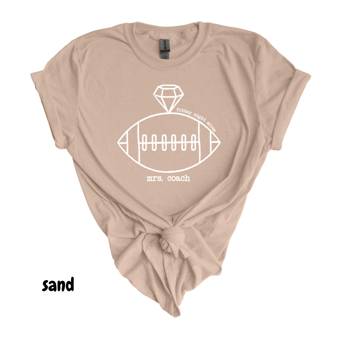 Mrs. Coach FNW Logo- SHORT SLEEVE TEE