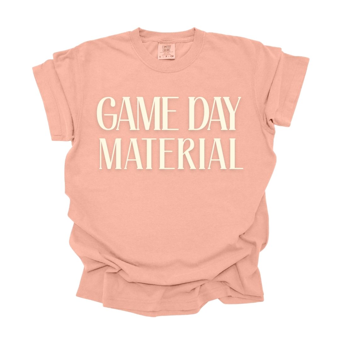 Game Day Material Tee