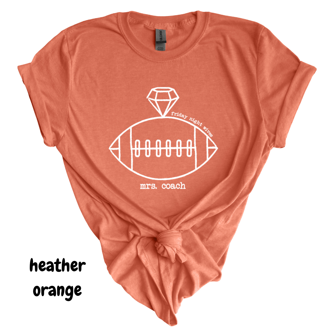 Mrs. Coach FNW Logo- SHORT SLEEVE TEE