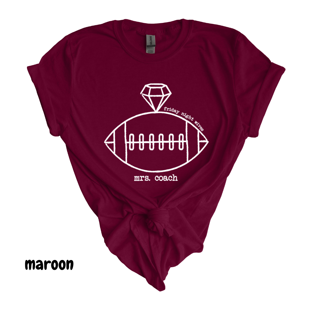 Mrs. Coach FNW Logo- SHORT SLEEVE TEE