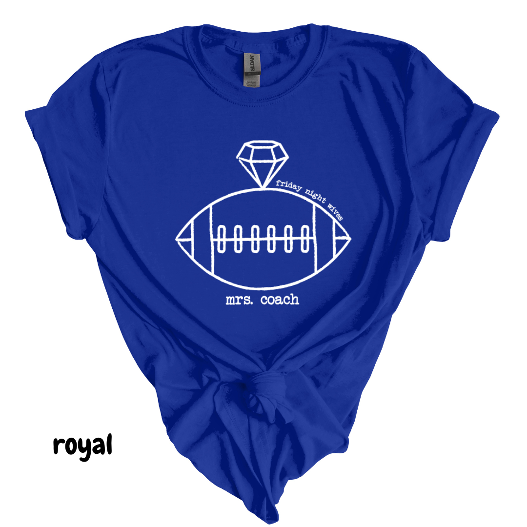 Mrs. Coach FNW Logo- SHORT SLEEVE TEE