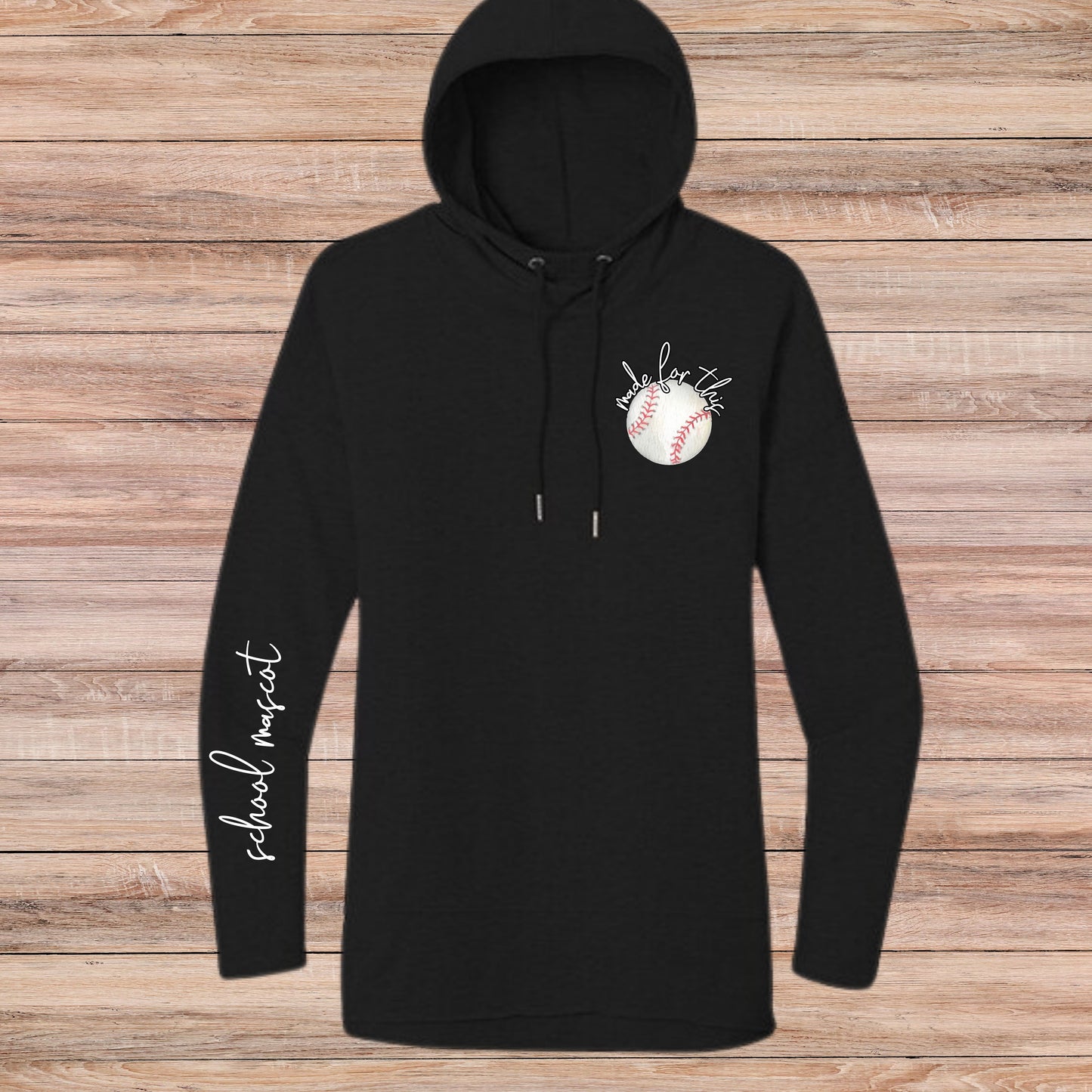 "Made for This" T-Shirt Hoodie (Choose Your Sport)