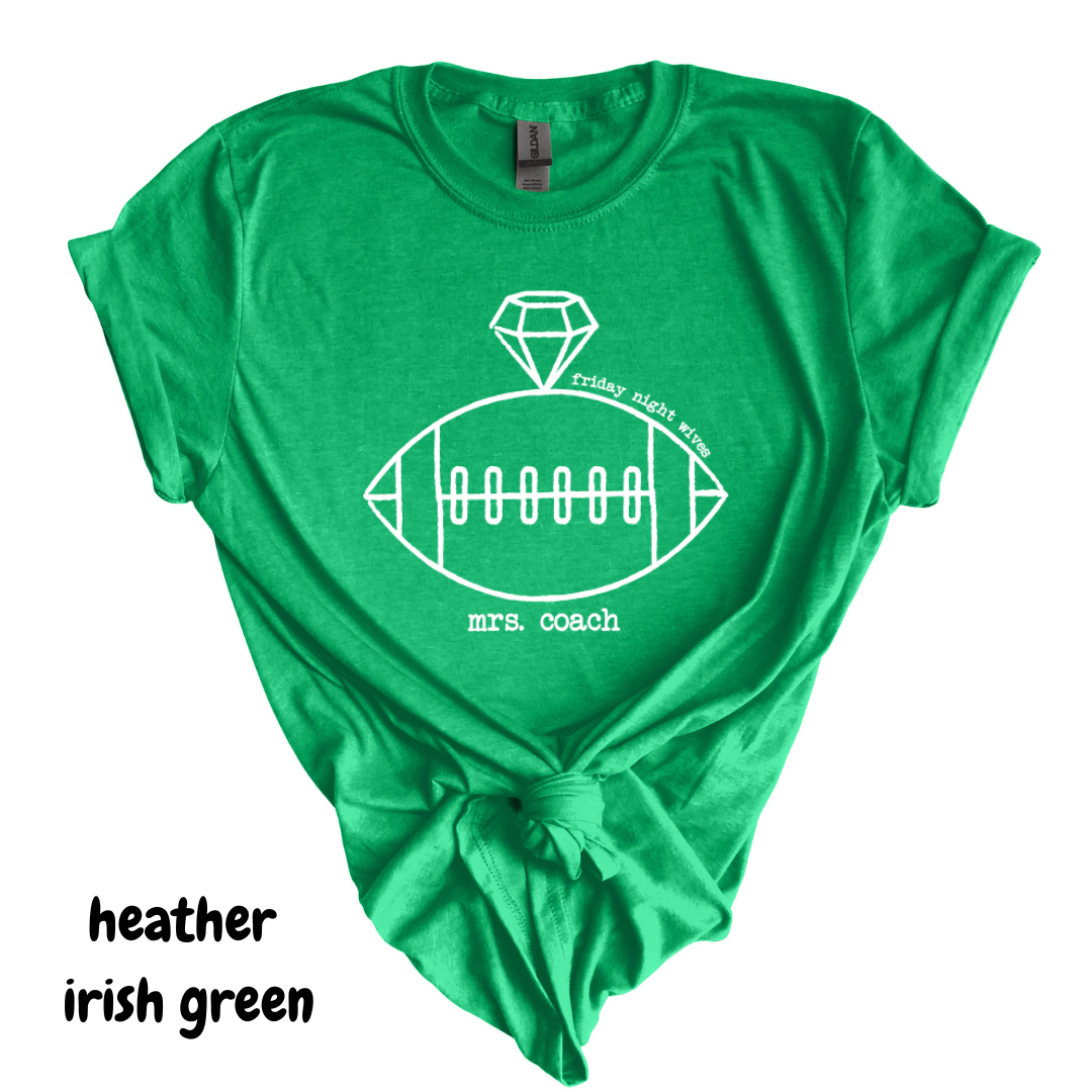 Mrs. Coach FNW Logo- SHORT SLEEVE TEE