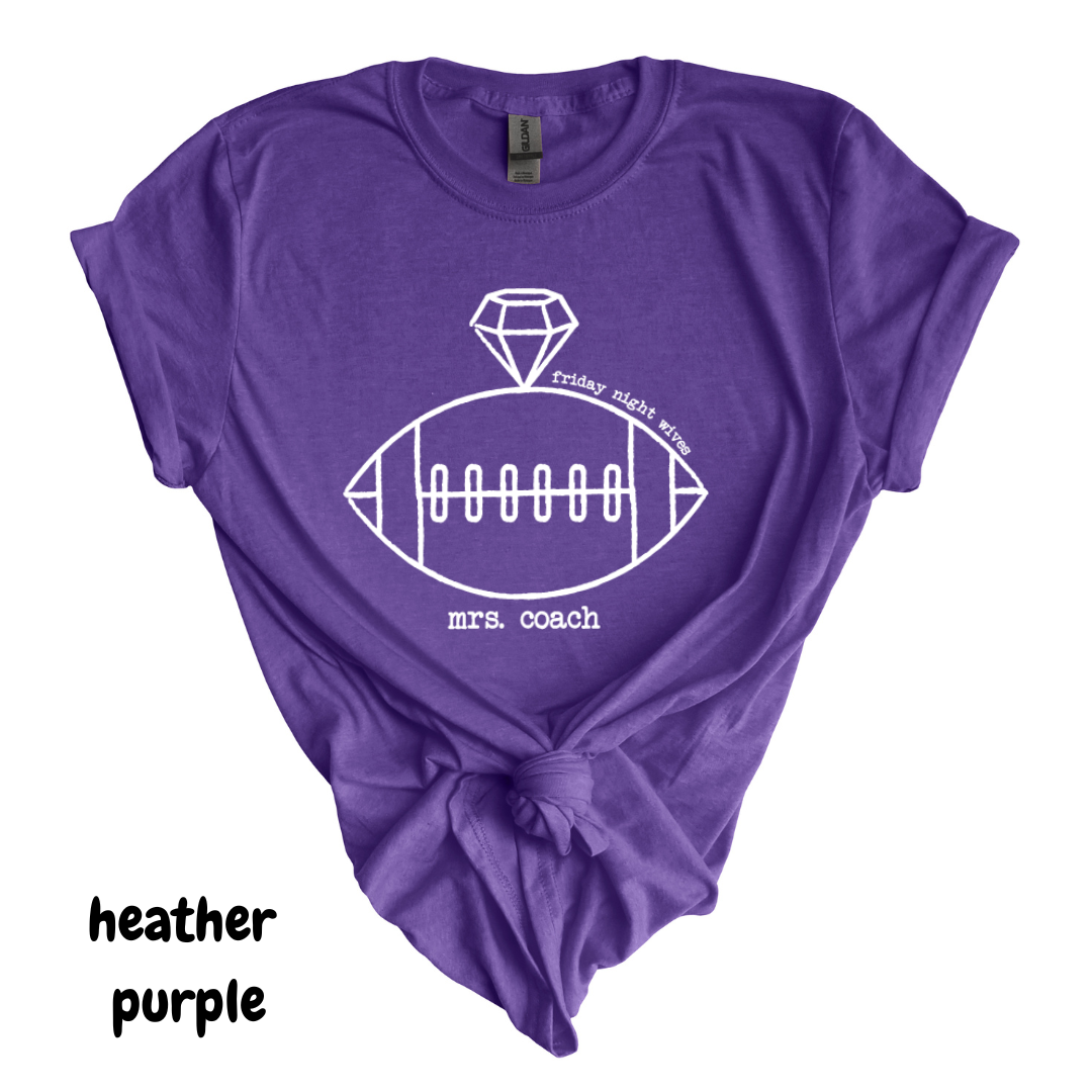 Mrs. Coach FNW Logo- SHORT SLEEVE TEE