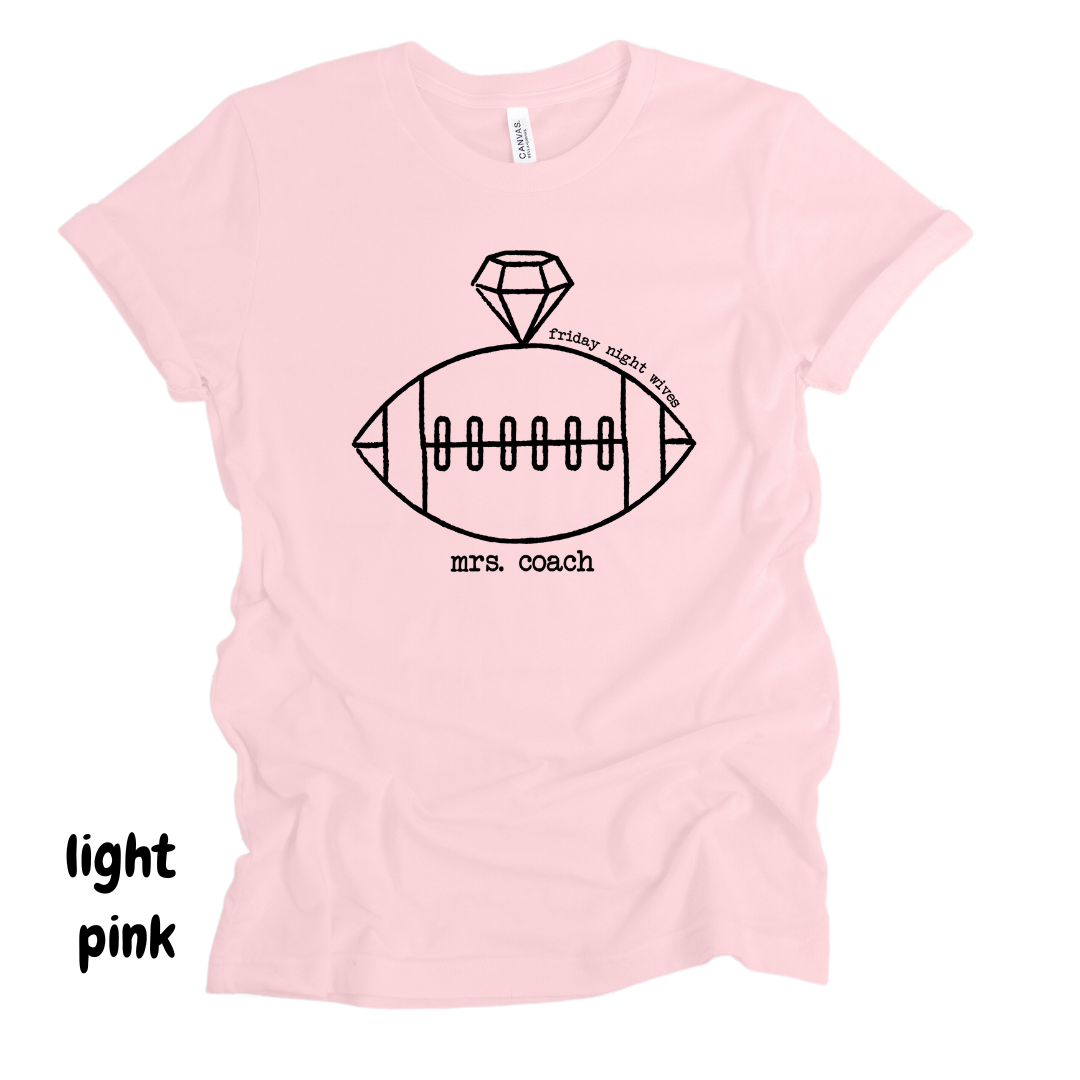 Mrs. Coach FNW Logo- SHORT SLEEVE TEE