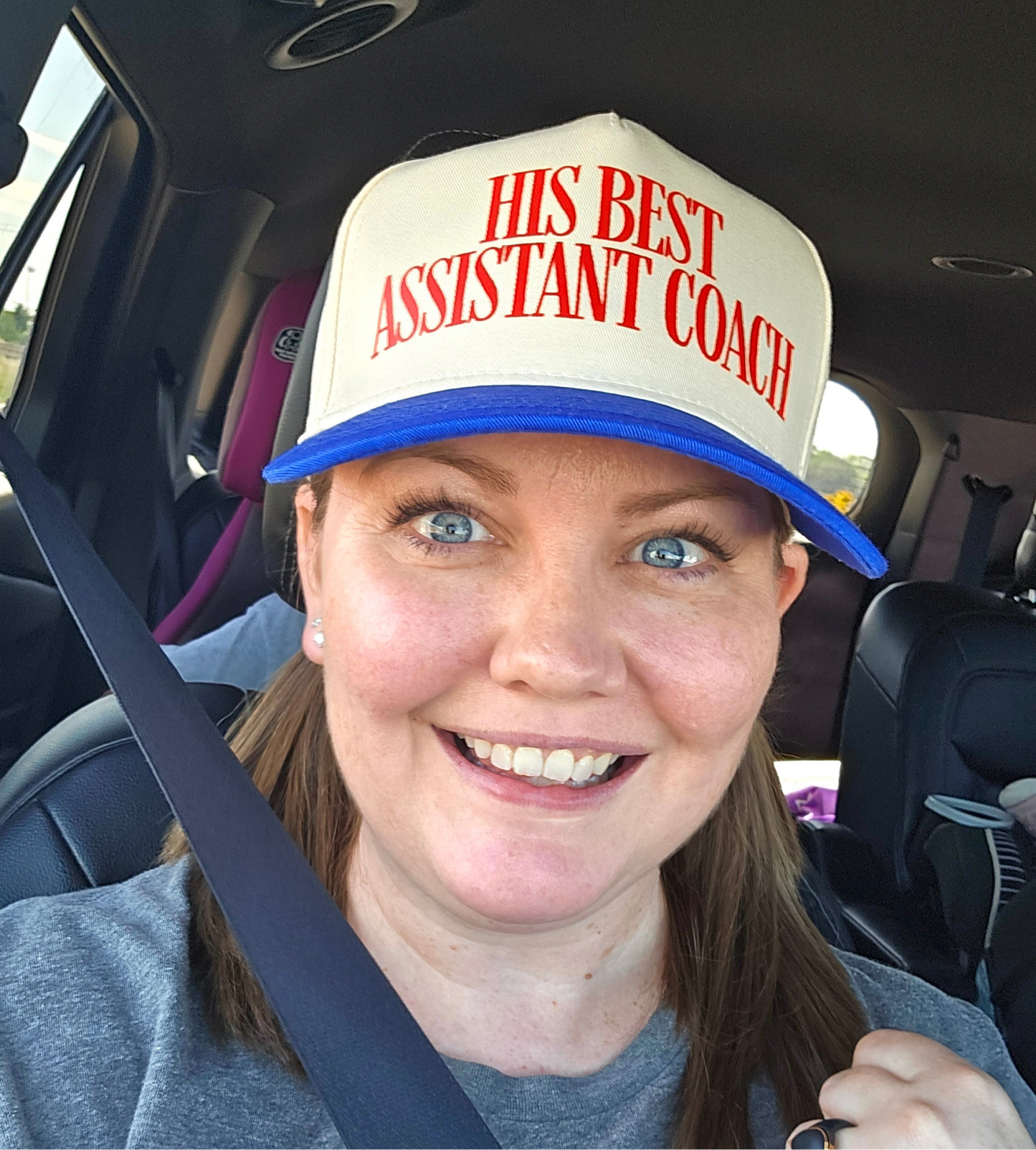 His Best Assistant Coach Hat