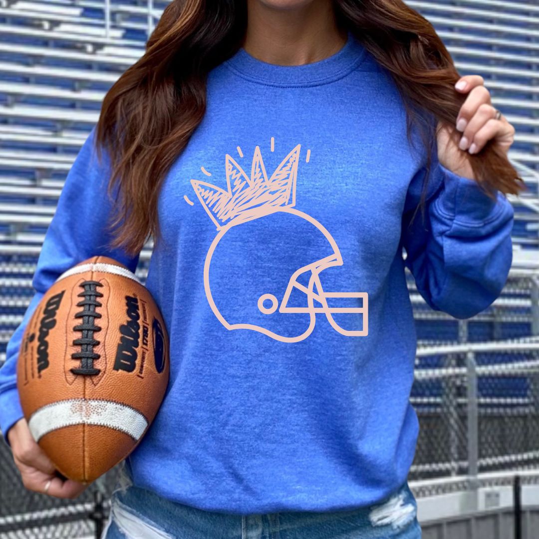 Crown Helmet Crewneck Sweatshirt