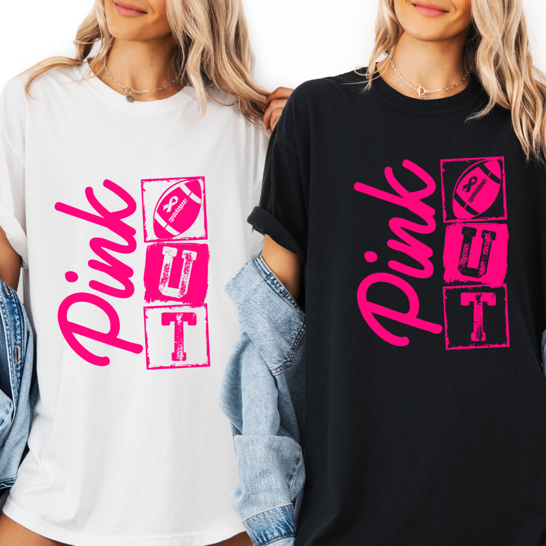 PINK OUT Tee/Sweatshirt (PREORDER)