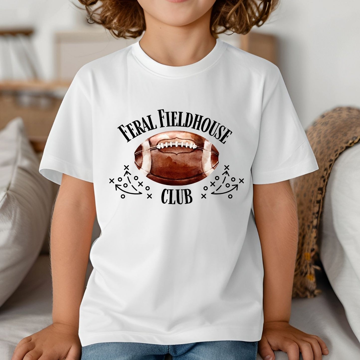 Feral Field House Club Kids Tee