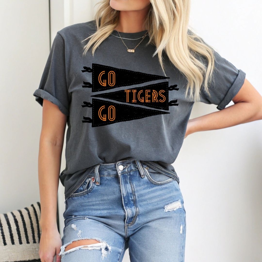 GO Mascot Go Pennant Tee