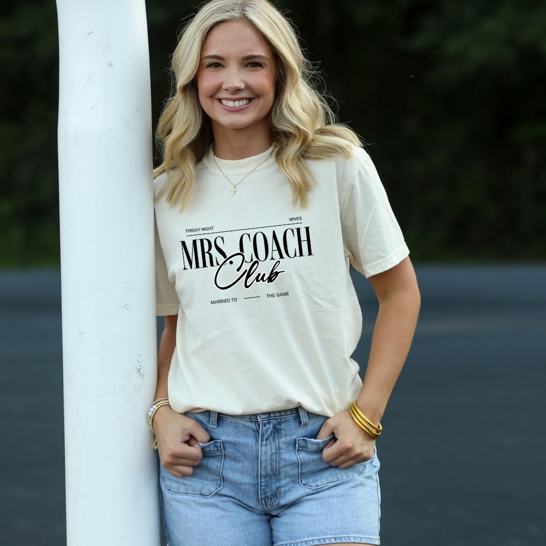Mrs. Coach Club Tee
