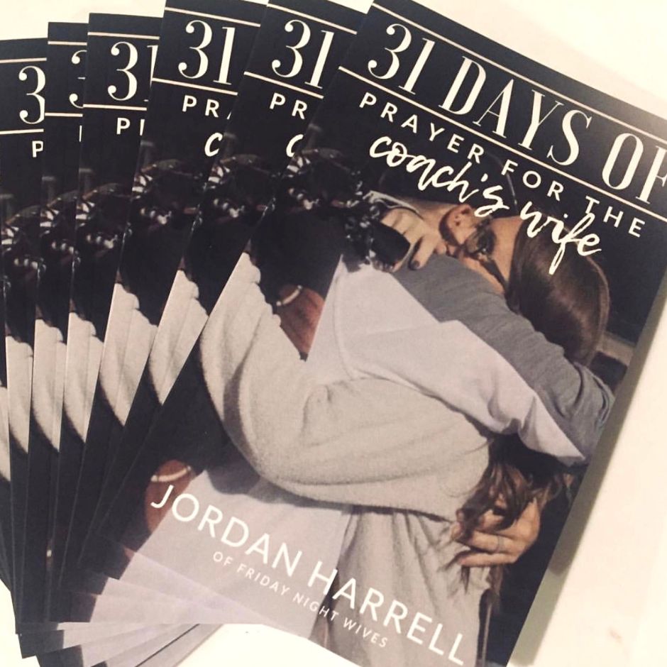 31 Days of Prayer for the Coach's Wife: PHYSICAL COPY