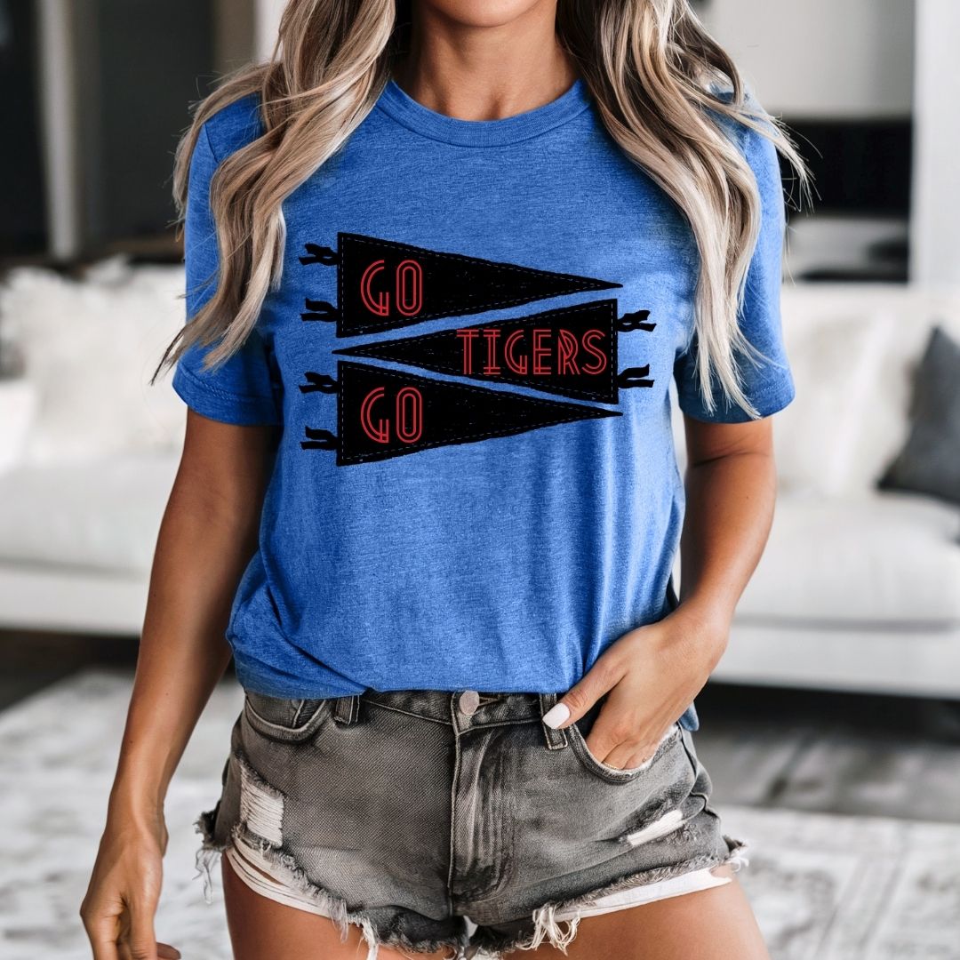 GO Mascot Go Pennant Tee