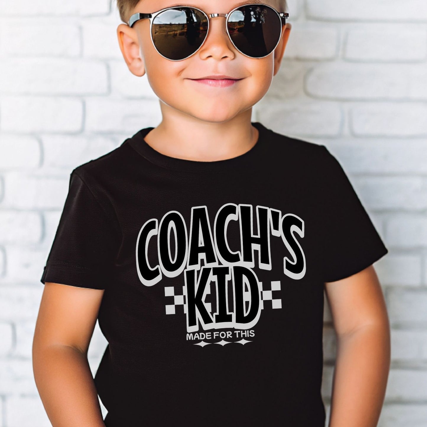 Coach's Kid: Made for This Kids Tee