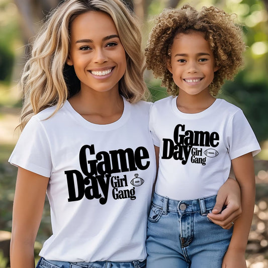Game Day Girl Gang Tee Family Bundle!