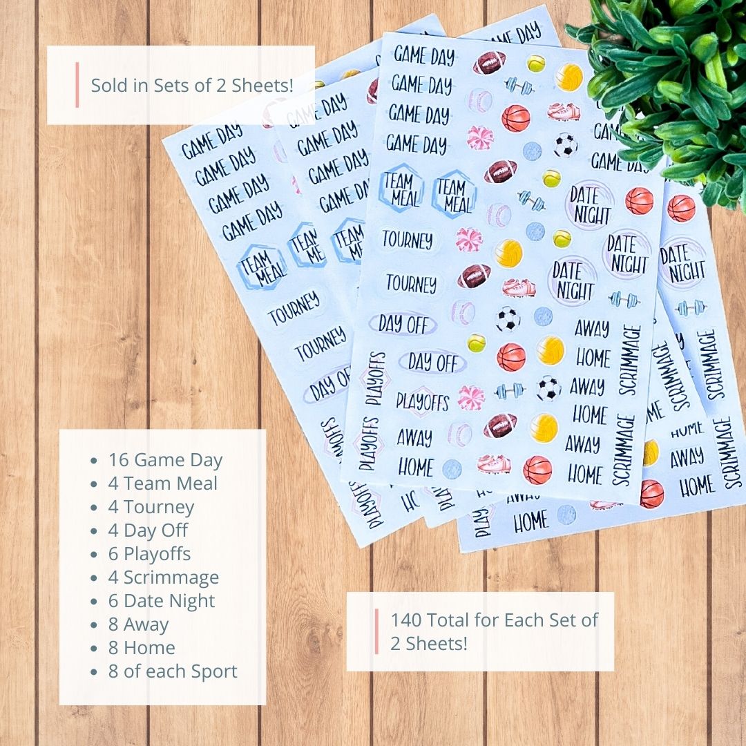Exclusive FNW Calendar Stickers