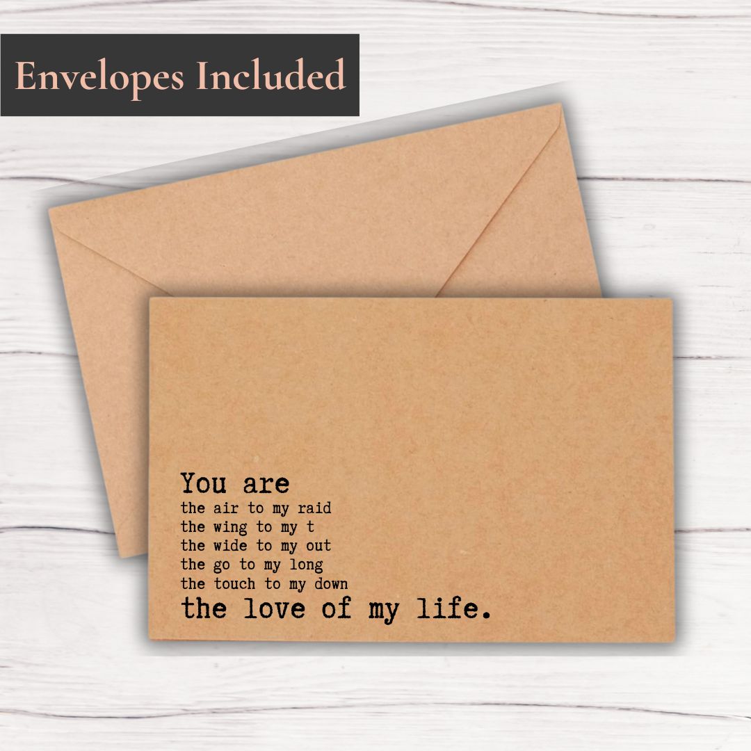Love Notes for the Football Coach (Set of 8)